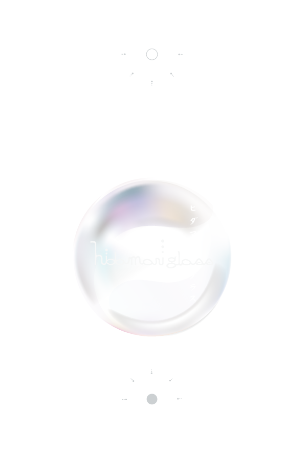 hidamari-glass ロゴ